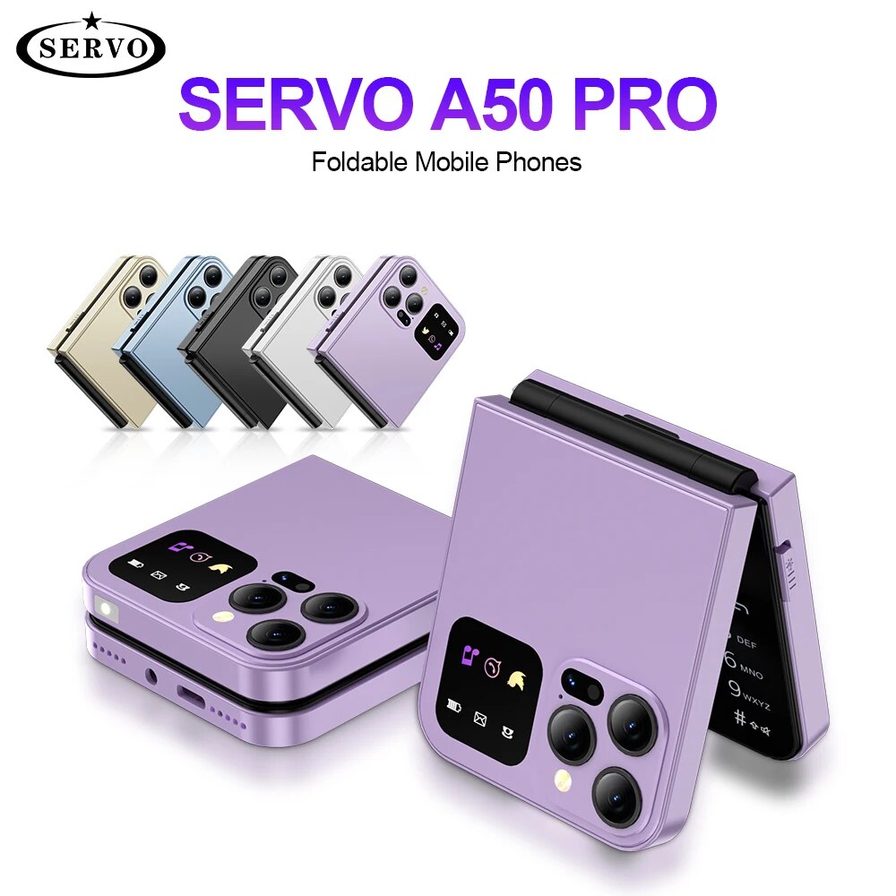 Phone Cases Verizon - SERVO A50 PRO Foldable Mobile Phone