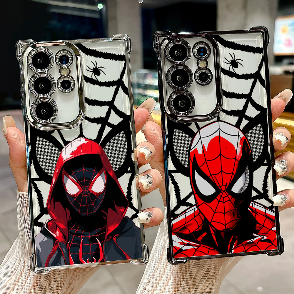 Phone Cases For Samsung S21 5G - Spiderman Miles Morales Heroes Case For