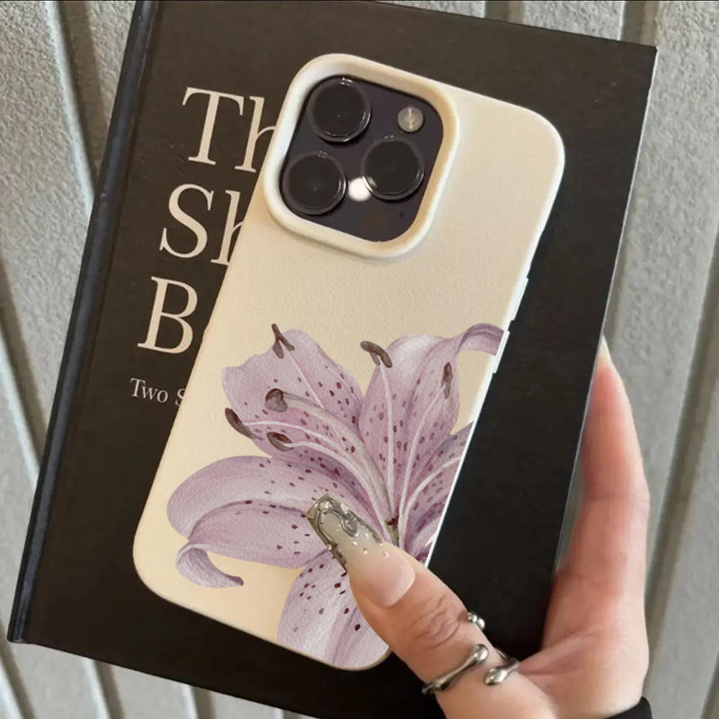 Phone Cases Xr Cute - Purple Lily Flower Phone Case For
