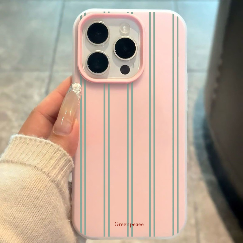 Phone Cases For Samsung S21 5G - Luxury Striped Pattern Phone Case For