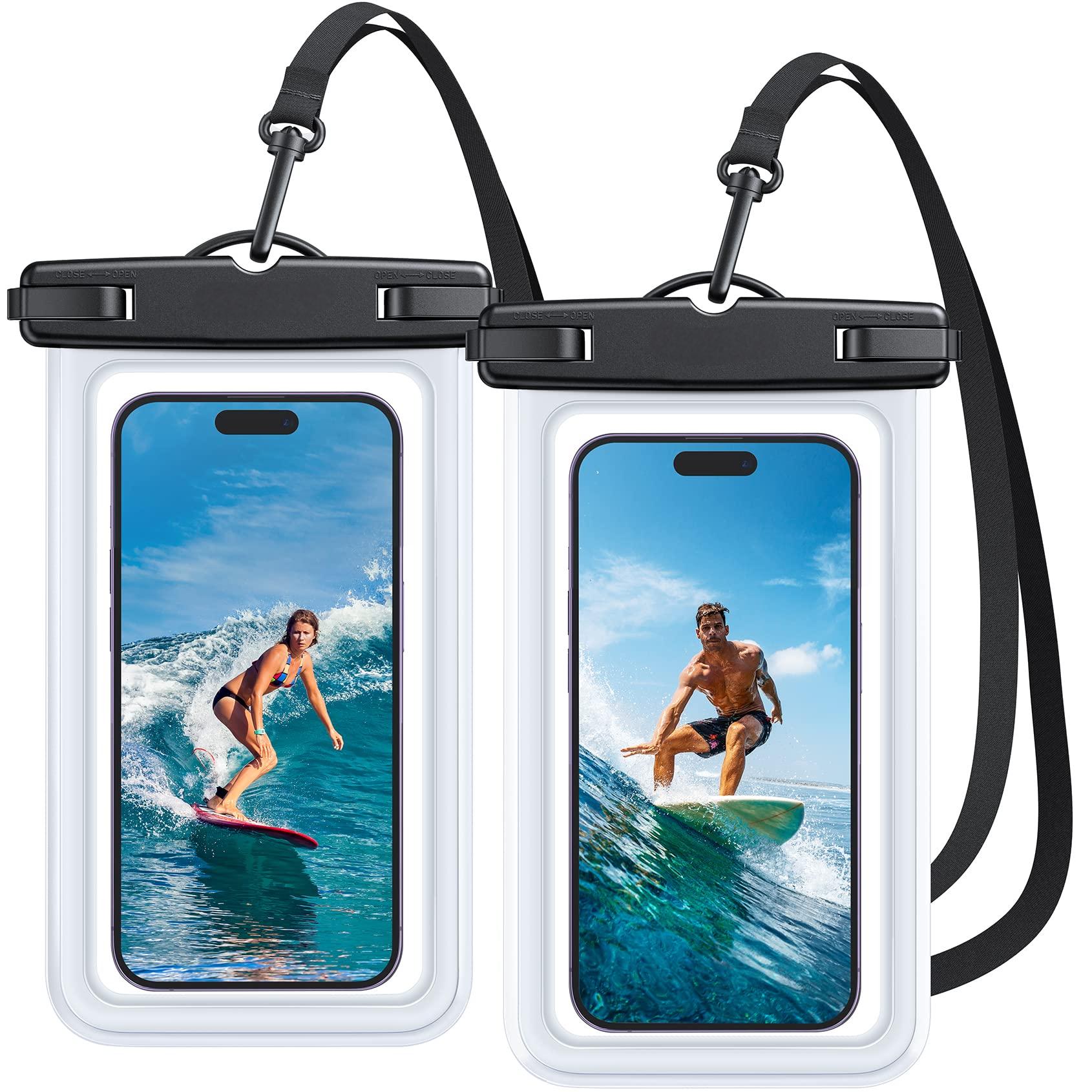 Phone Cases Heavy Duty - Waterproof Phone Pouch Case [Easy Lock
