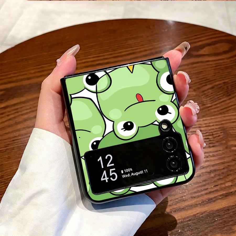 Full Cover Frog Design Phone C - Phone Cases Z Flip 6 评论和价格