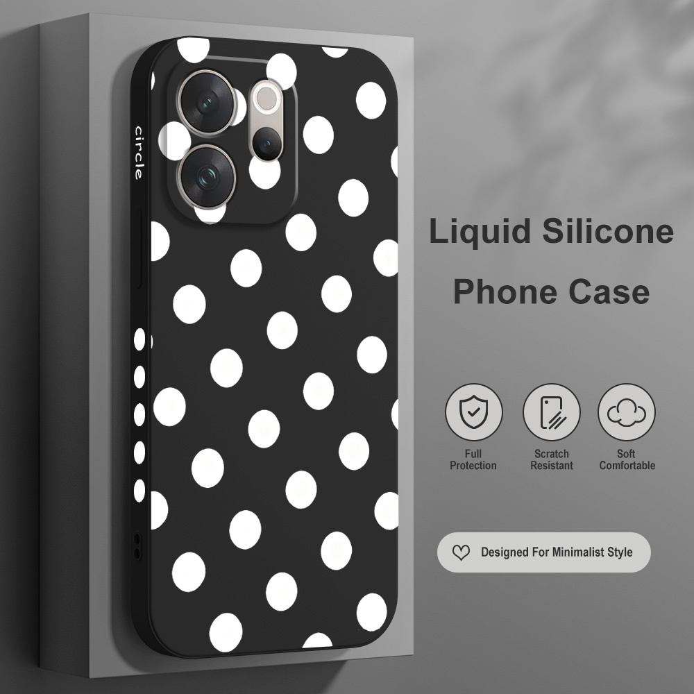 Round Dot Phone Case For Vivo  - Phone Cases Vivo 评论和价格