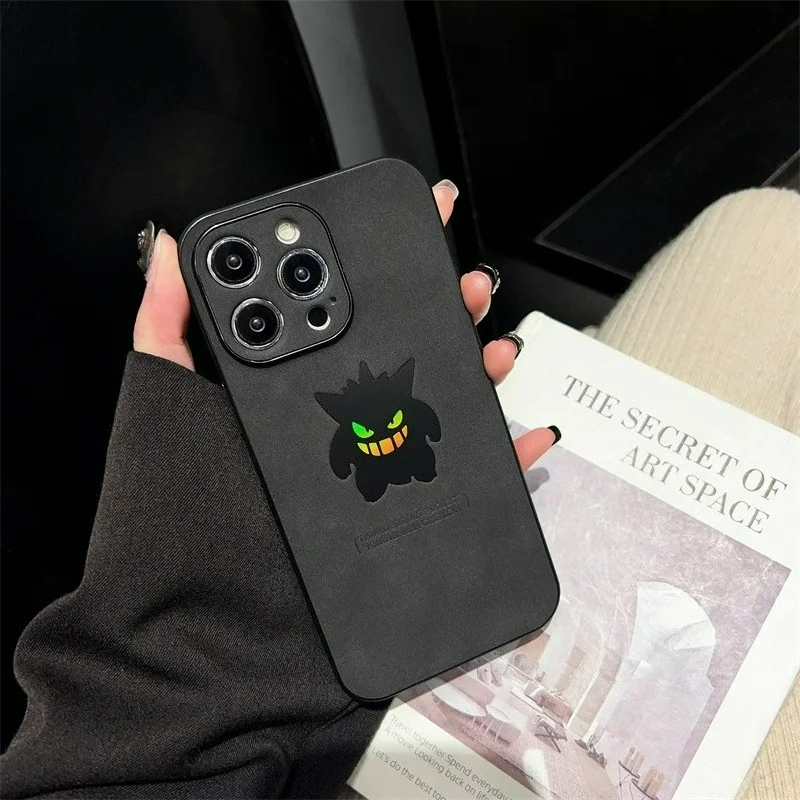 Cartoon Anime Gengar Leather T - Phone Cases Leather 评论和价格