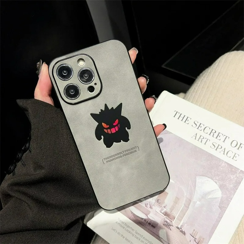 Cartoon Anime Gengar Leather T - Phone Cases Leather 评论和价格