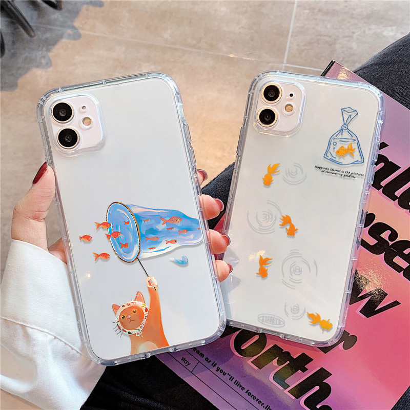 Lovely Fishes Clear Phone Case - Phone Cases Iphone 17 Pro 评论和价格