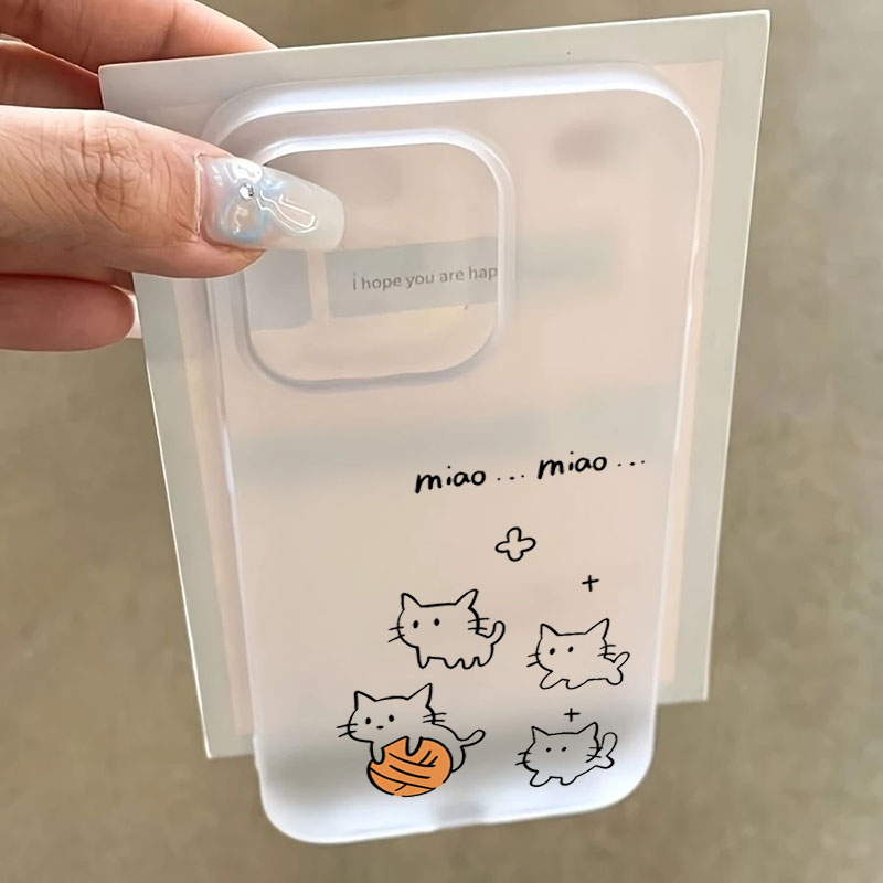 Cute Black Cat Pattern Phone C - Phone Cases Xr Cute 评论和价格