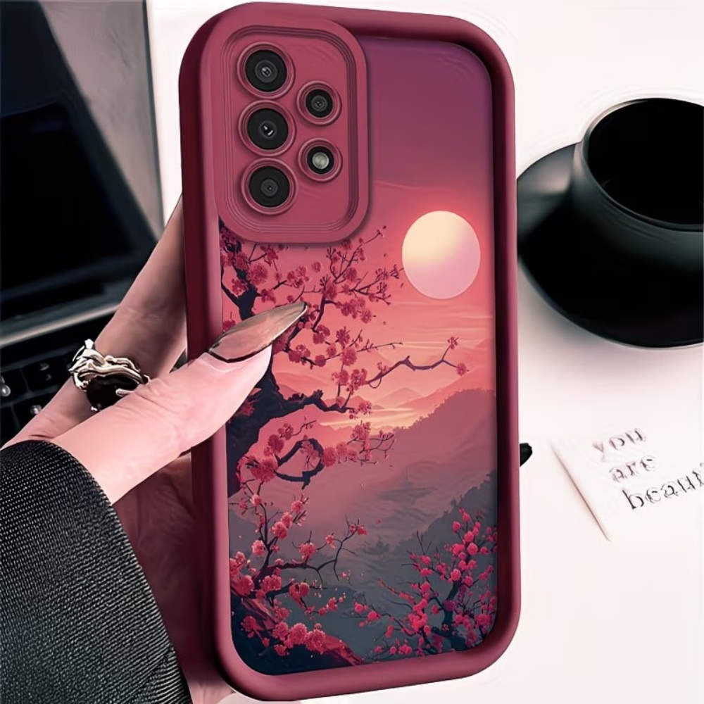 Sunset Mountain Peak Anti-Fall - Phone Cases For Samsung S21 5G 评论和价格