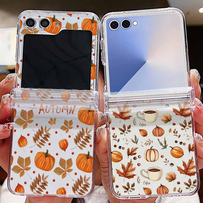Autumn Maple Leaf Pattern Phon - Phone Cases Z Flip 6 评论和价格