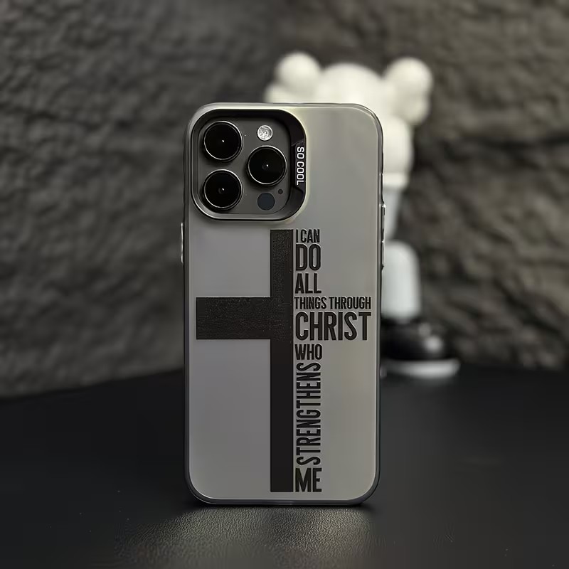 Anti Fingerprint Cross Bible P - Phone Cases Like Loopy 评论和价格