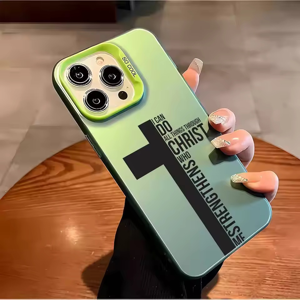 Anti Fingerprint Cross Bible P - Phone Cases Like Loopy 评论和价格