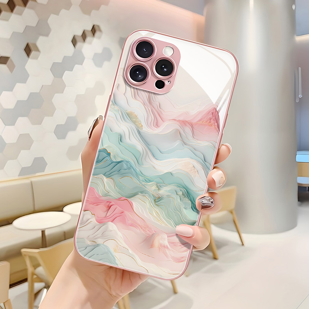 Tempered Glass Phone Case For  - Phone Cases For Samsung S21 5G 评论和价格