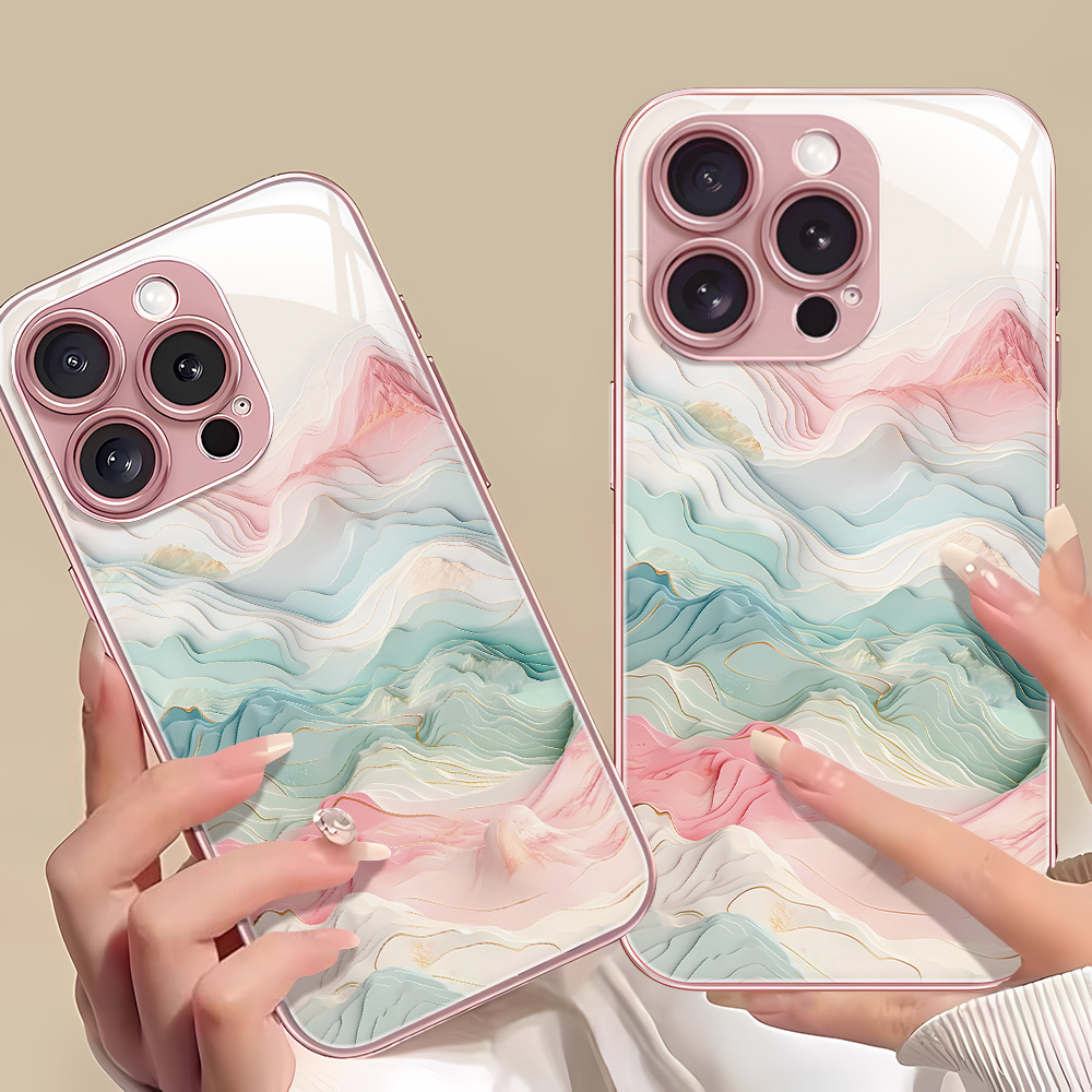 Tempered Glass Phone Case For  - Phone Cases For Samsung S21 5G 评论和价格