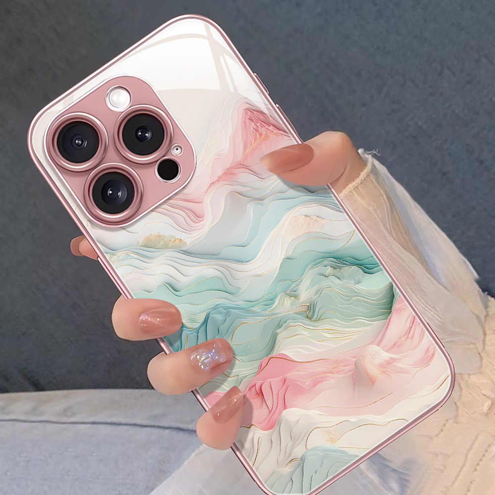 Tempered Glass Phone Case For  - Phone Cases For Samsung S21 5G 评论和价格
