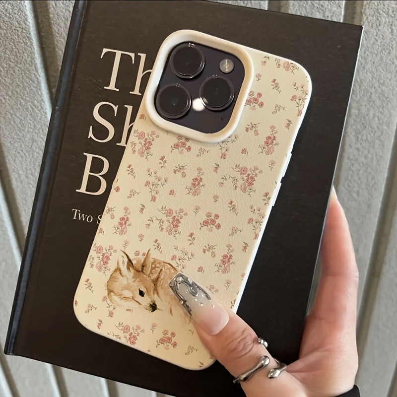 Cute Deer Full Floral Pattern  - Phone Cases Xr Cute 评论和价格