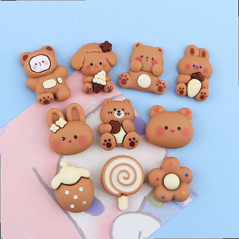 100pcs Mini Animal Resin Charm - Phone Cases Wholesale 评论和价格