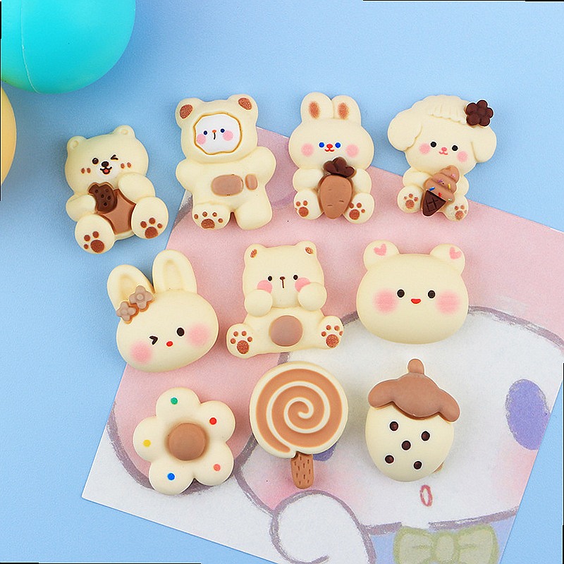 100pcs Mini Animal Resin Charm - Phone Cases Wholesale 评论和价格