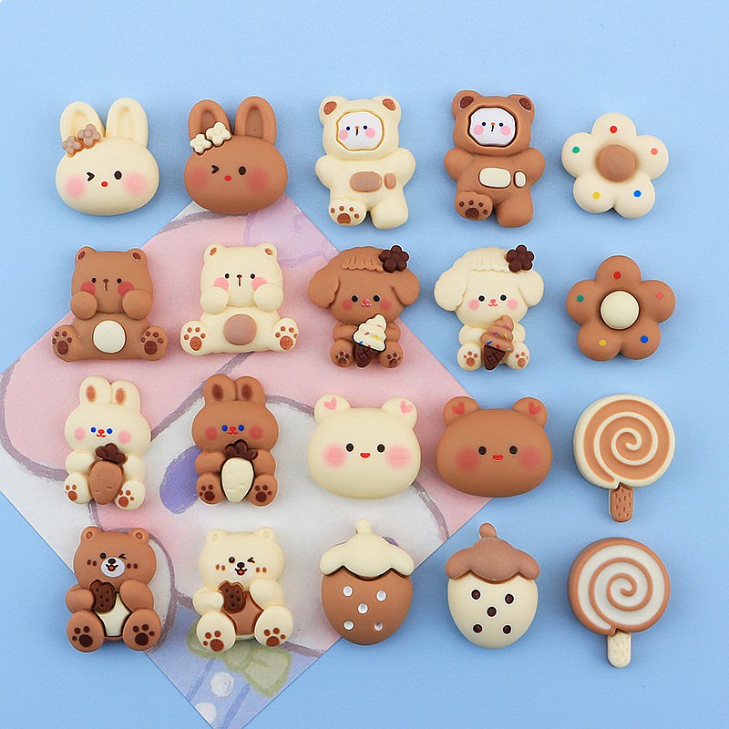 100pcs Mini Animal Resin Charm - Phone Cases Wholesale 评论和价格