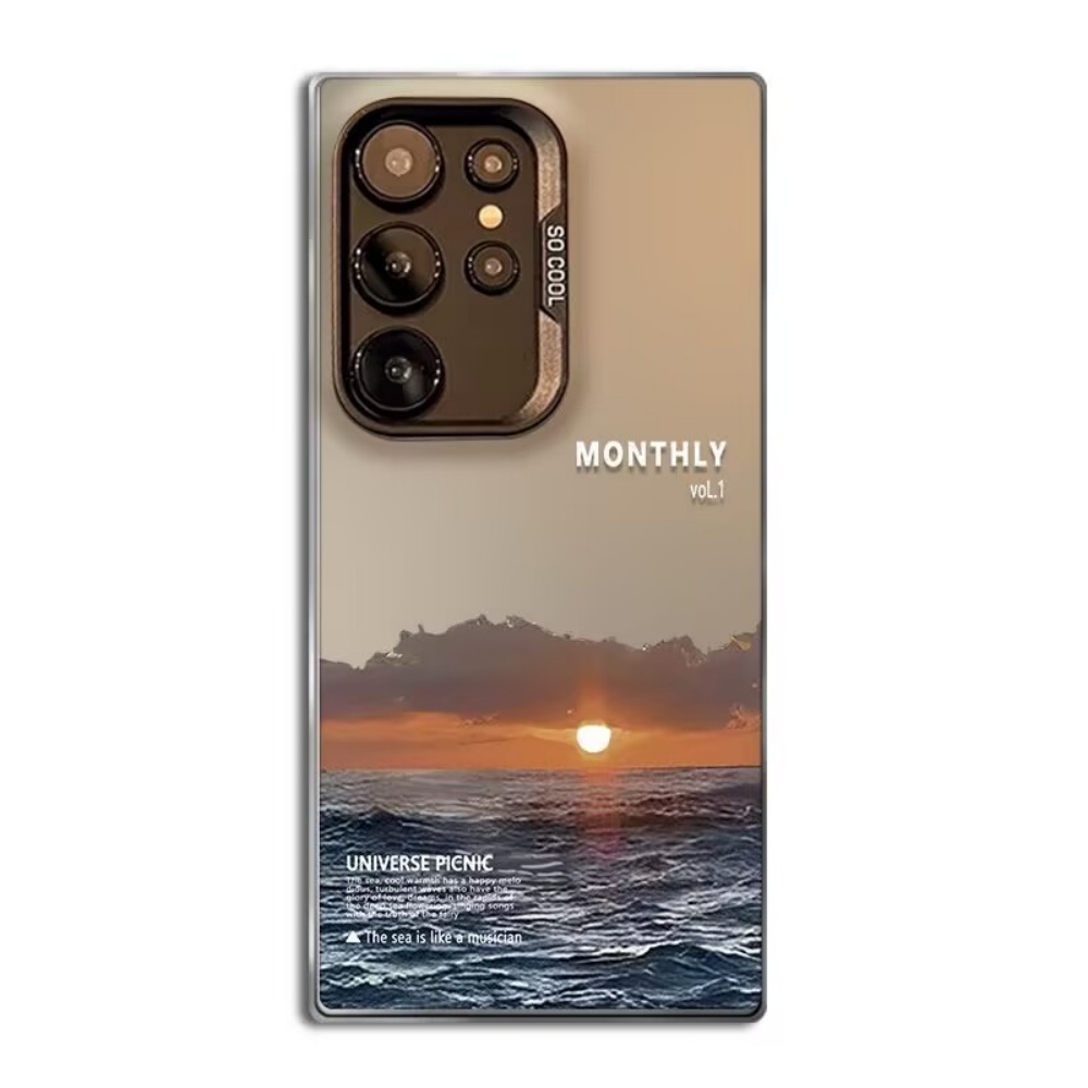 Sunset Theme At Sea Frosted Ph - Phone Cases For Samsung S21 5G 评论和价格