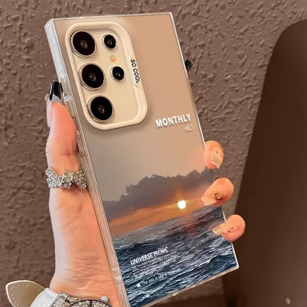 Sunset Theme At Sea Frosted Ph - Phone Cases For Samsung S21 5G 评论和价格