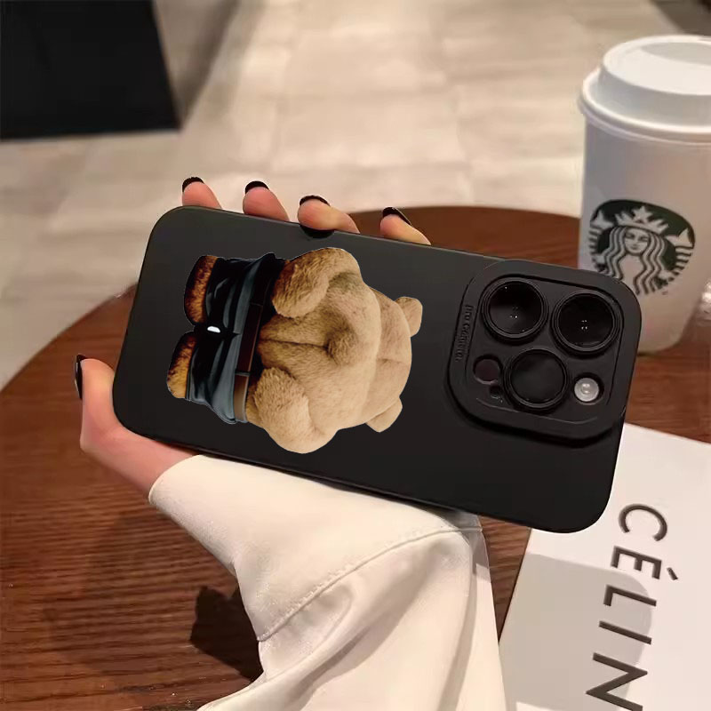 Funny Cool Bear Silicone Phone - Phone Cases Funny 评论和价格