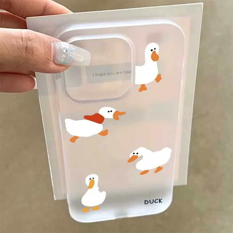Super Cute Duck Quack Matte Tr - Phone Cases Xr Cute 评论和价格