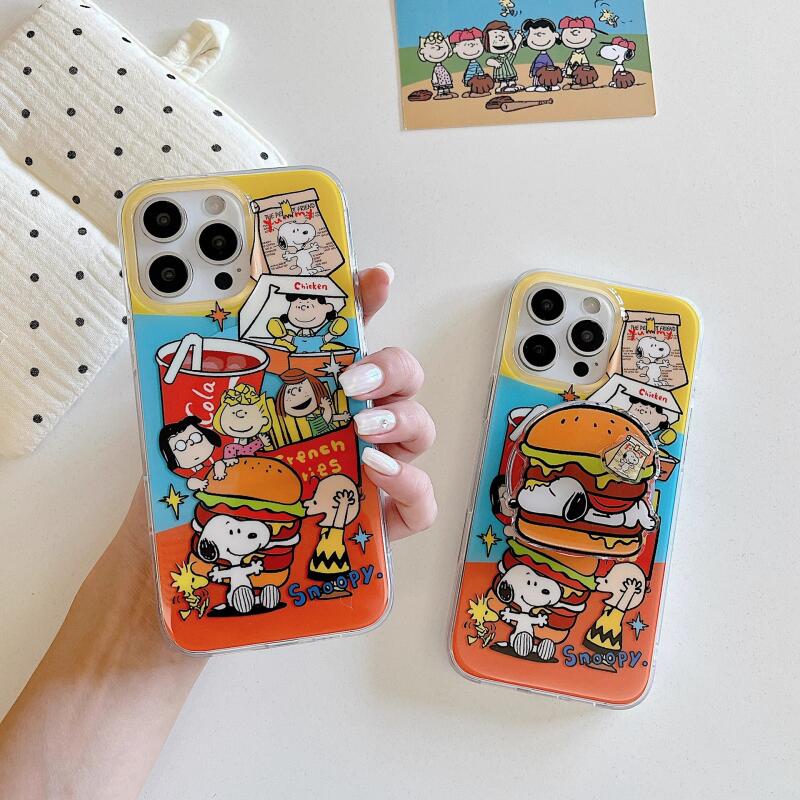 Snoopy Cartoon Magnetic Kickst - Phone Cases Wholesale 评论和价格