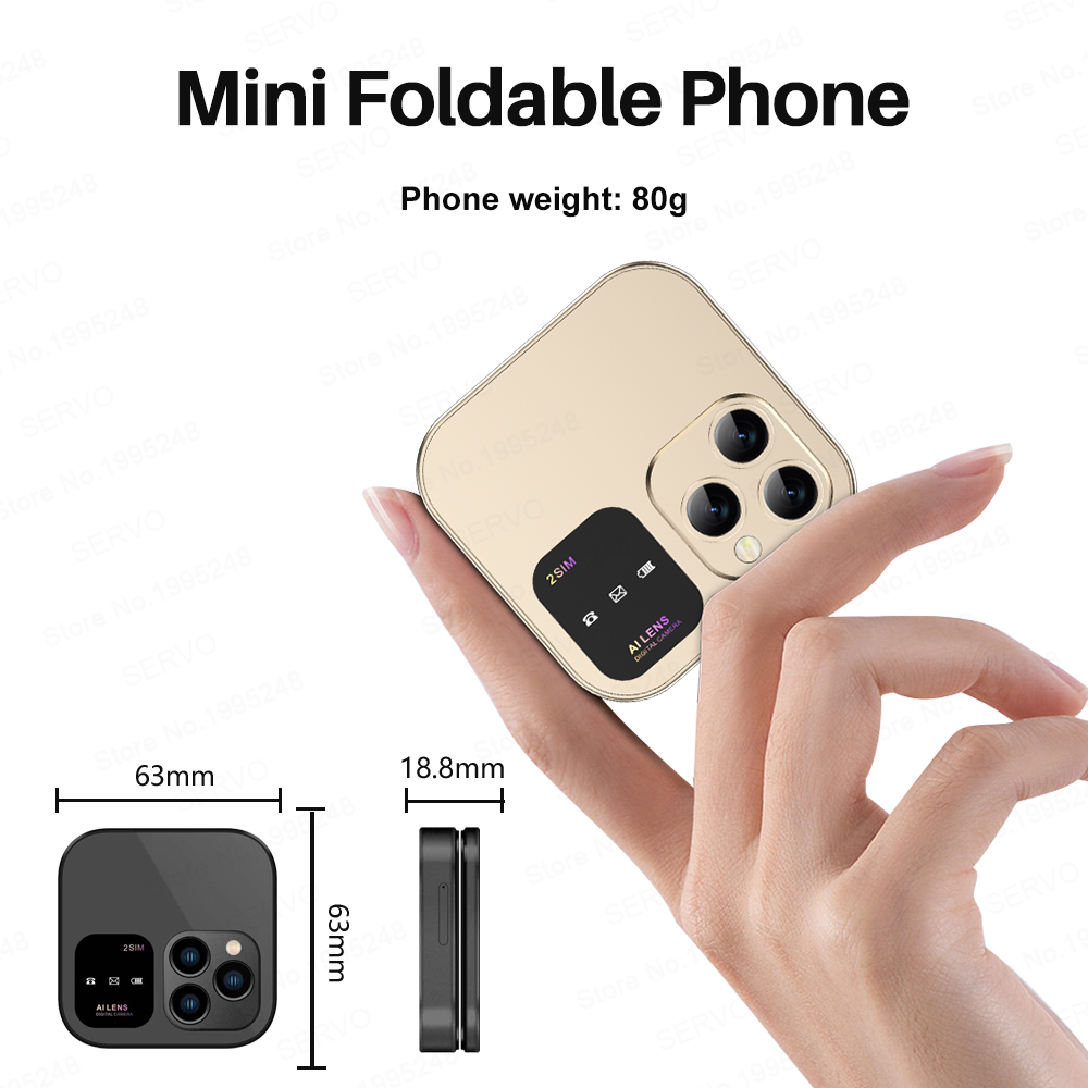 SERVO 2025 New Mini Flip Mobil - Phone Cases Verizon 评论和价格