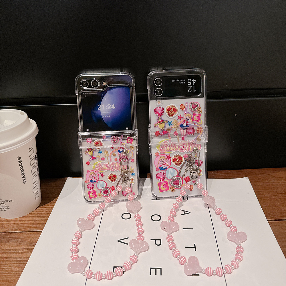 Cute Cartoon Japan Anime Sailo - Phone Cases Z Flip 6 评论和价格