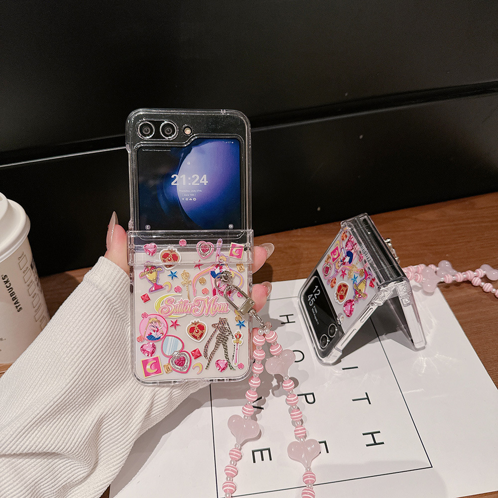Cute Cartoon Japan Anime Sailo - Phone Cases Z Flip 6 评论和价格
