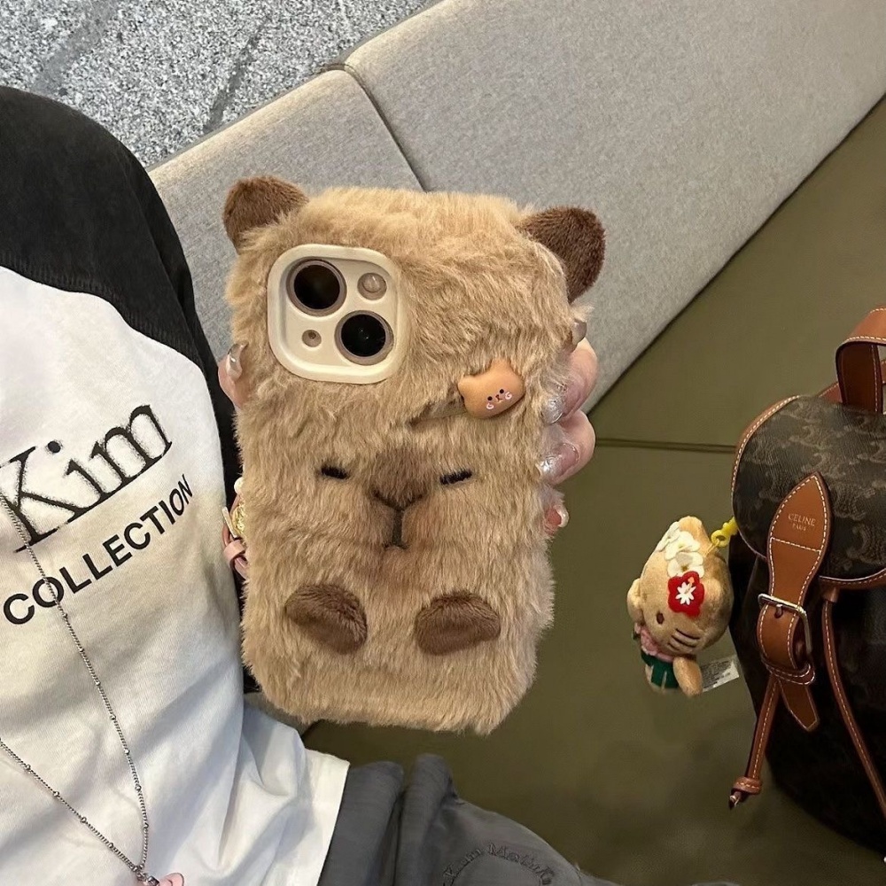 Luxury Capybara Fluffy Fur Pho - Phone Cases 13 评论和价格