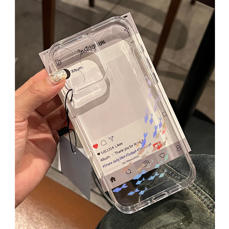 Ins Small Fish Group Creative  - Phone Cases Xr Cute 评论和价格