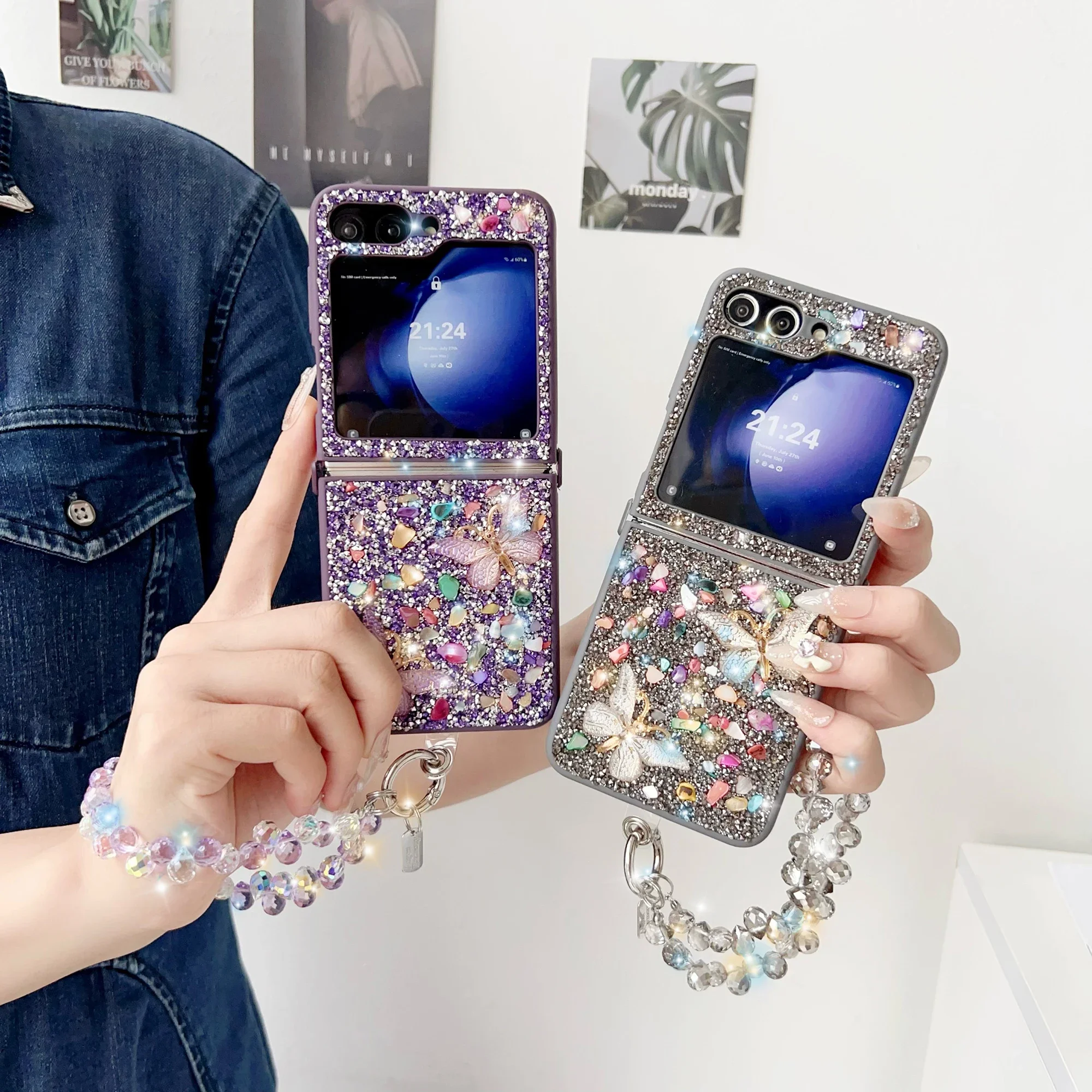 Luxury Glitter Phone Case For  - Phone Cases Z Flip 6 评论和价格