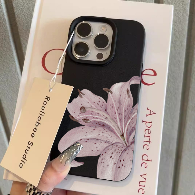 Purple Lily Flower Phone Case  - Phone Cases Xr Cute 评论和价格