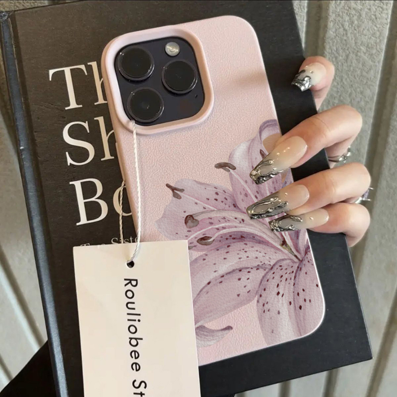 Purple Lily Flower Phone Case  - Phone Cases Xr Cute 评论和价格