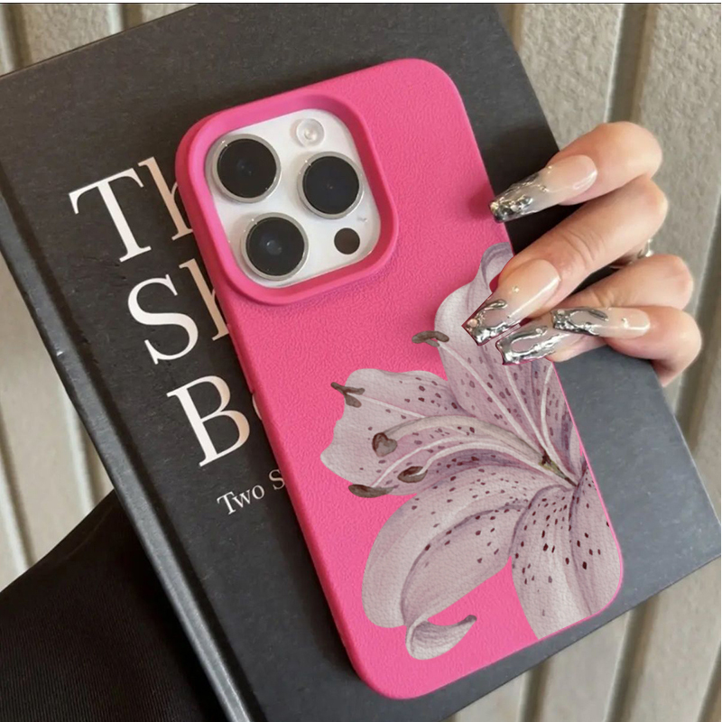 Purple Lily Flower Phone Case  - Phone Cases Xr Cute 评论和价格