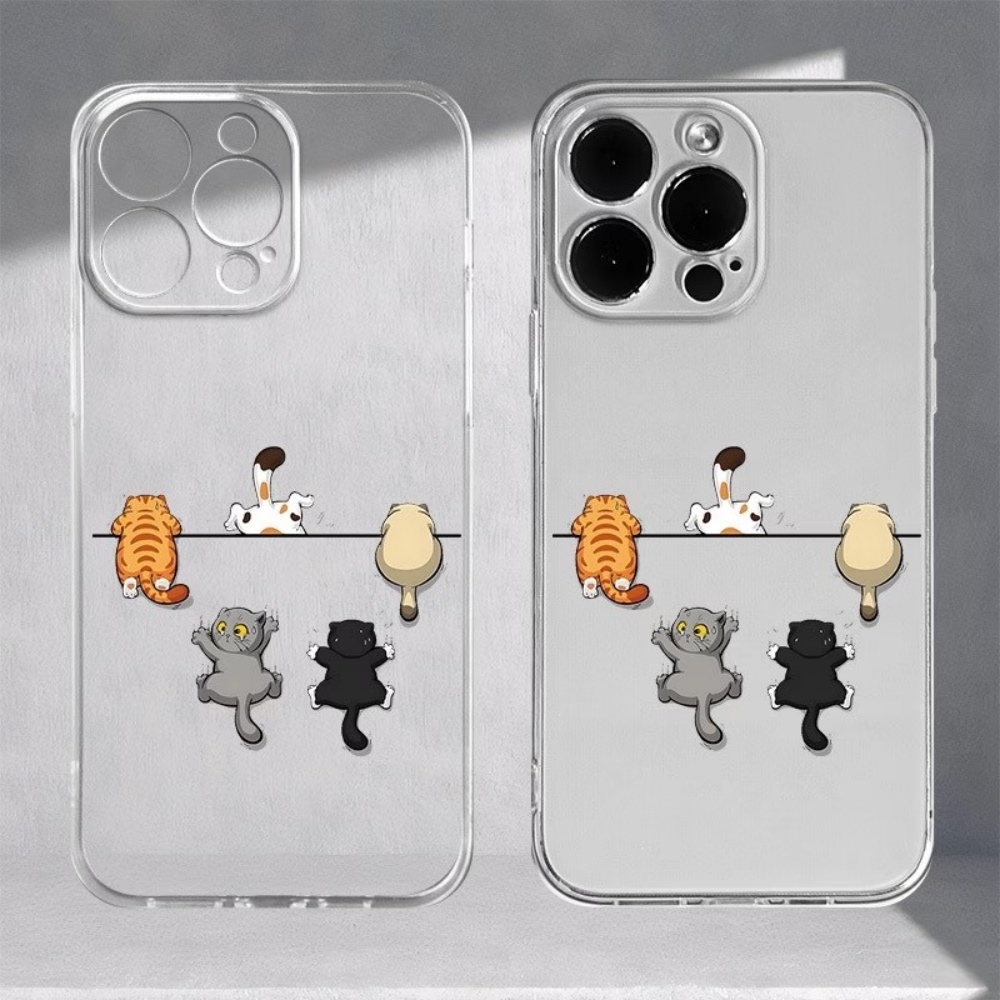 Five Cute Cat Pattern Phone Ca - Phone Cases Like Loopy 评论和价格