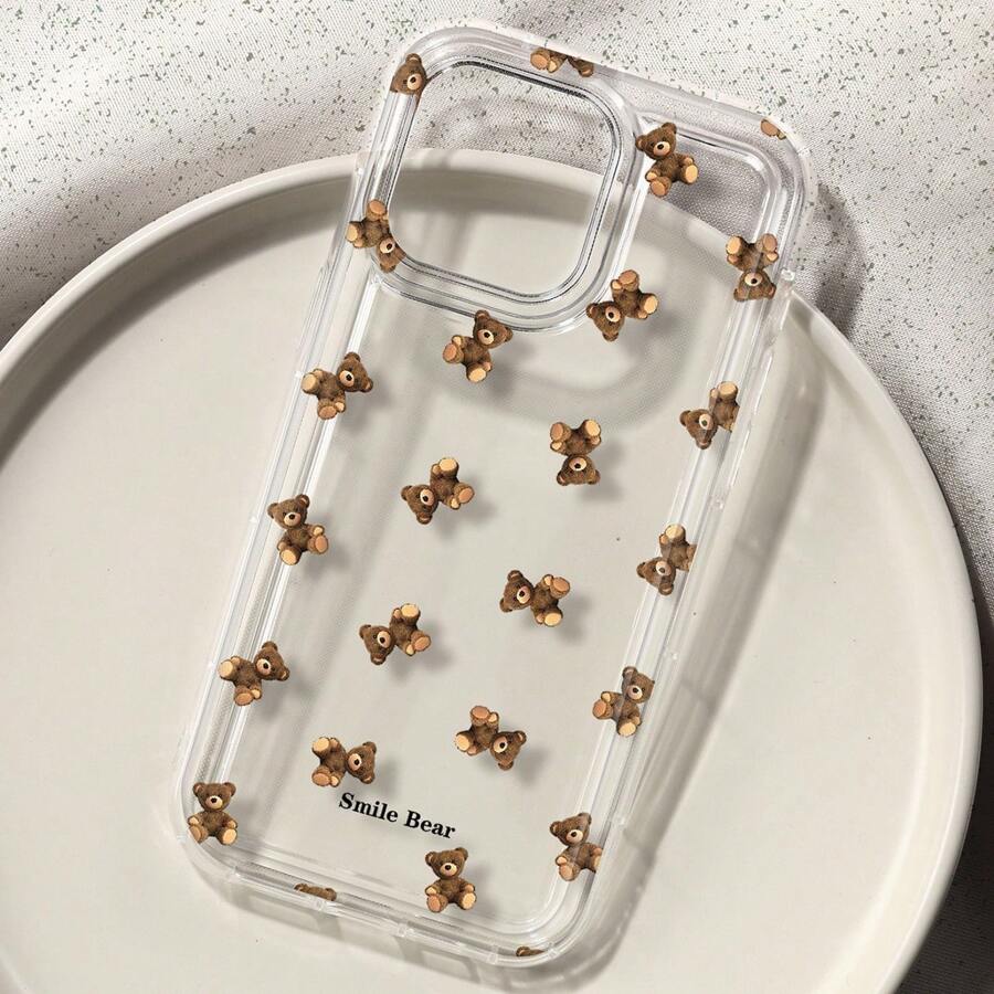 Flower Bear Print Phone Case f - Phone Cases Xr Cute 评论和价格