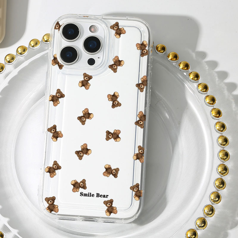 Flower Bear Print Phone Case f - Phone Cases Xr Cute 评论和价格