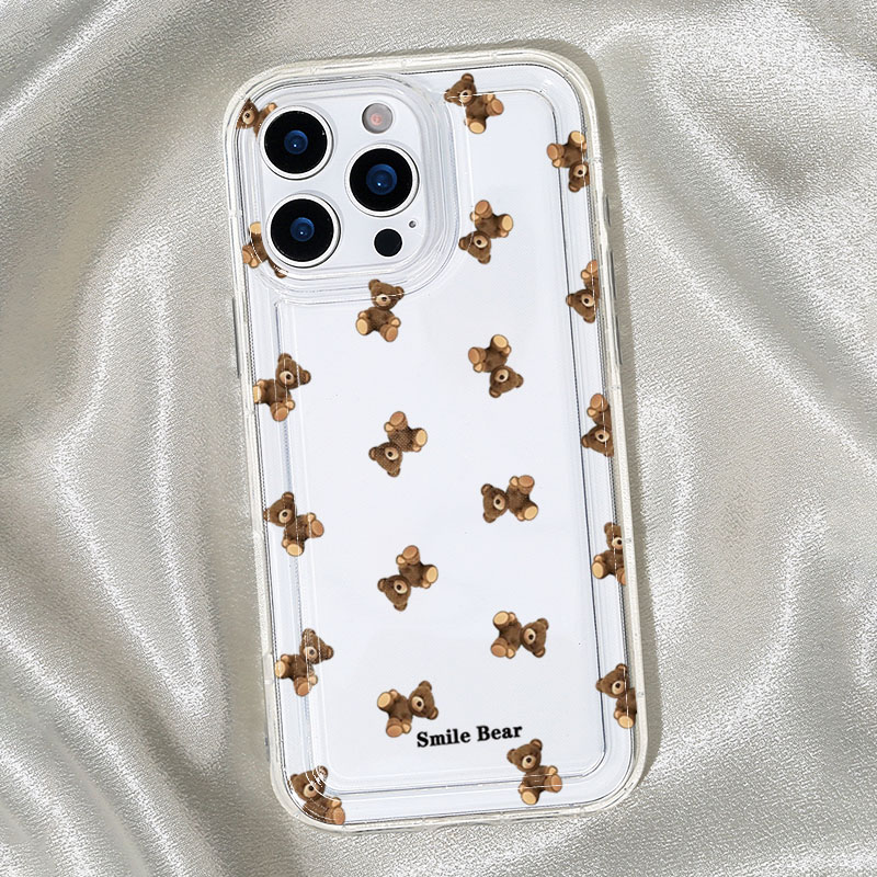 Flower Bear Print Phone Case f - Phone Cases Xr Cute 评论和价格