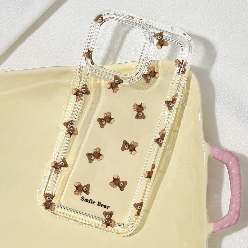 Flower Bear Print Phone Case f - Phone Cases Xr Cute 评论和价格