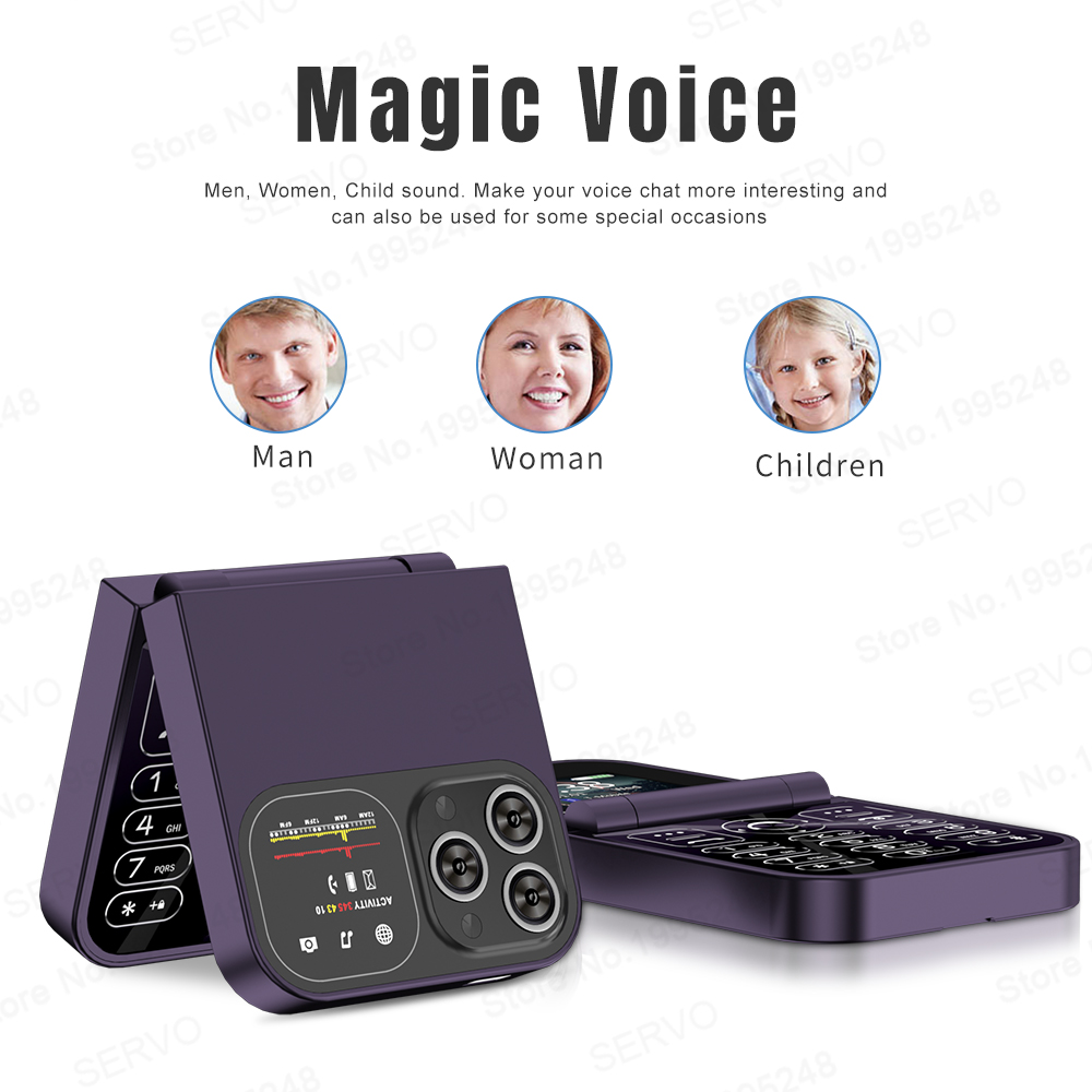 SERVO F15 Mini Small Flip Mobi - Phone Cases Verizon 评论和价格
