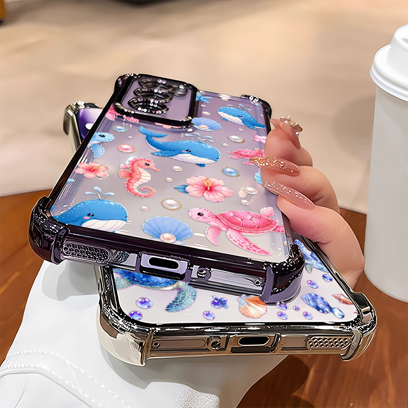 Cartoon Sea Turtle Pattern Pho - Phone Cases Vivo 评论和价格
