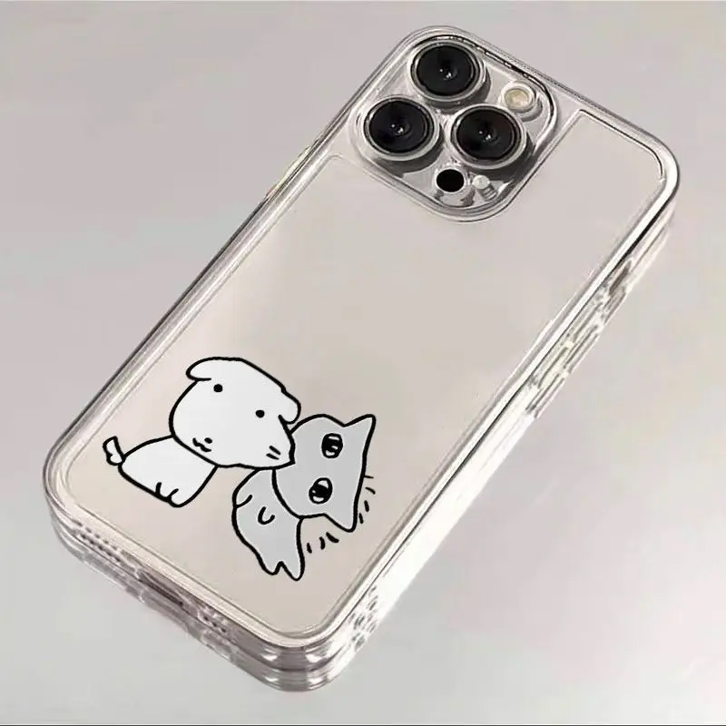 New Korean Ins Cute Puppy Cat  - Phone Cases Xr Cute 评论和价格