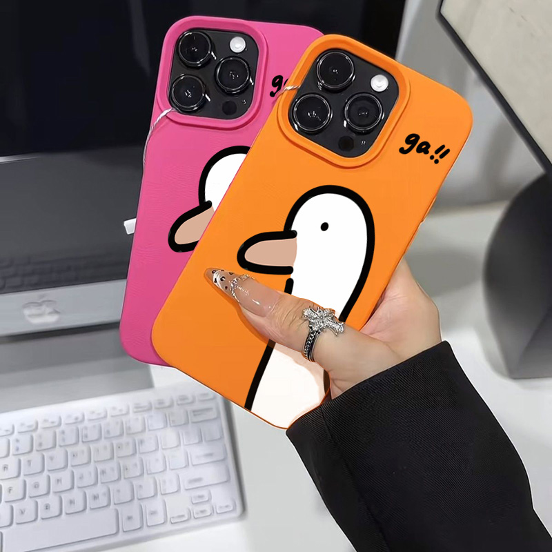 Cartoon Cute Duck Phone Case f - Phone Cases Xr Cute 评论和价格