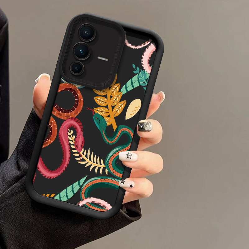 Luxury Snake Print Phone Case  - Phone Cases Vivo 评论和价格