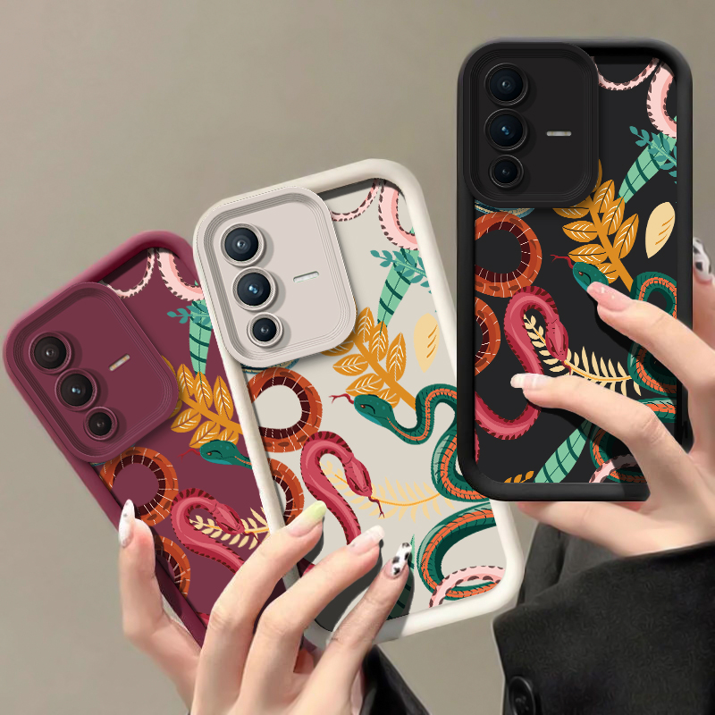 Luxury Snake Print Phone Case  - Phone Cases Vivo 评论和价格