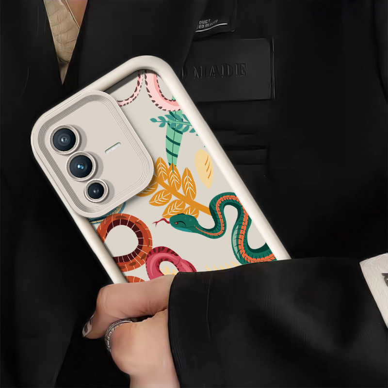 Luxury Snake Print Phone Case  - Phone Cases Vivo 评论和价格
