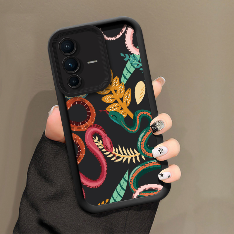 Luxury Snake Print Phone Case  - Phone Cases Vivo 评论和价格