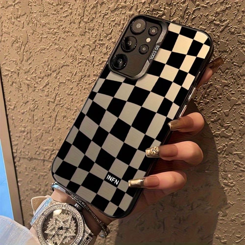 Checkerboard Phone Case For Sa - Phone Cases For Samsung S21 5G 评论和价格